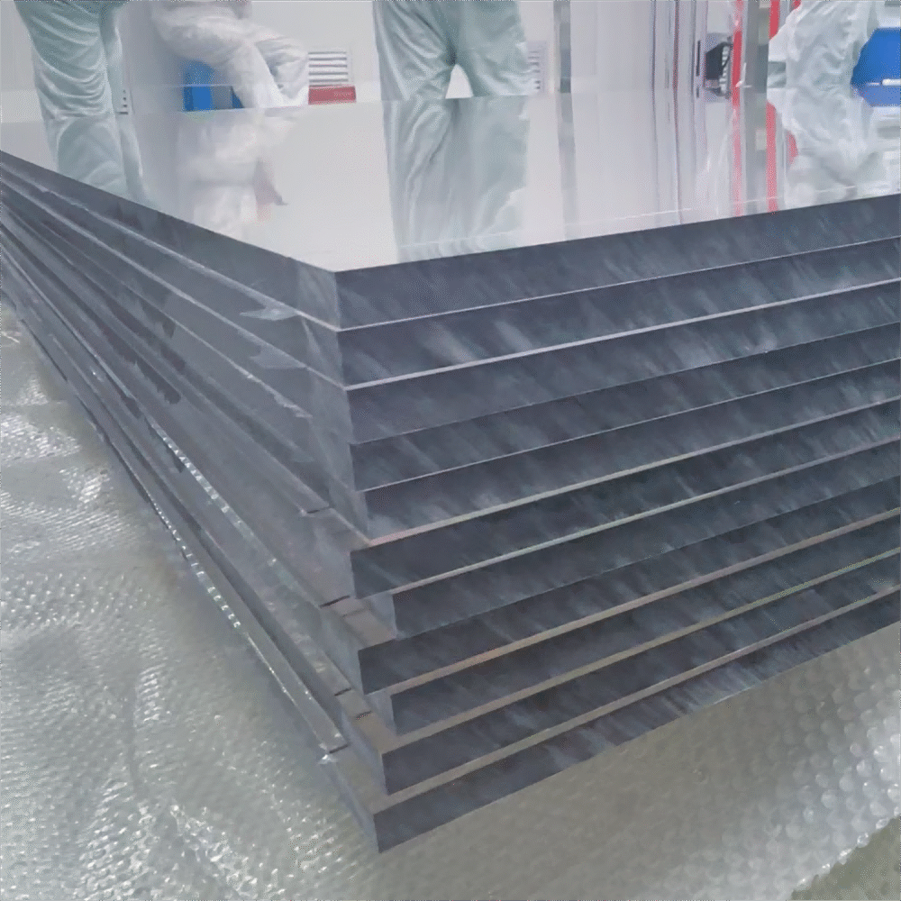 Coated acrylic board