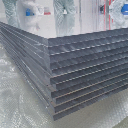 Coated acrylic board