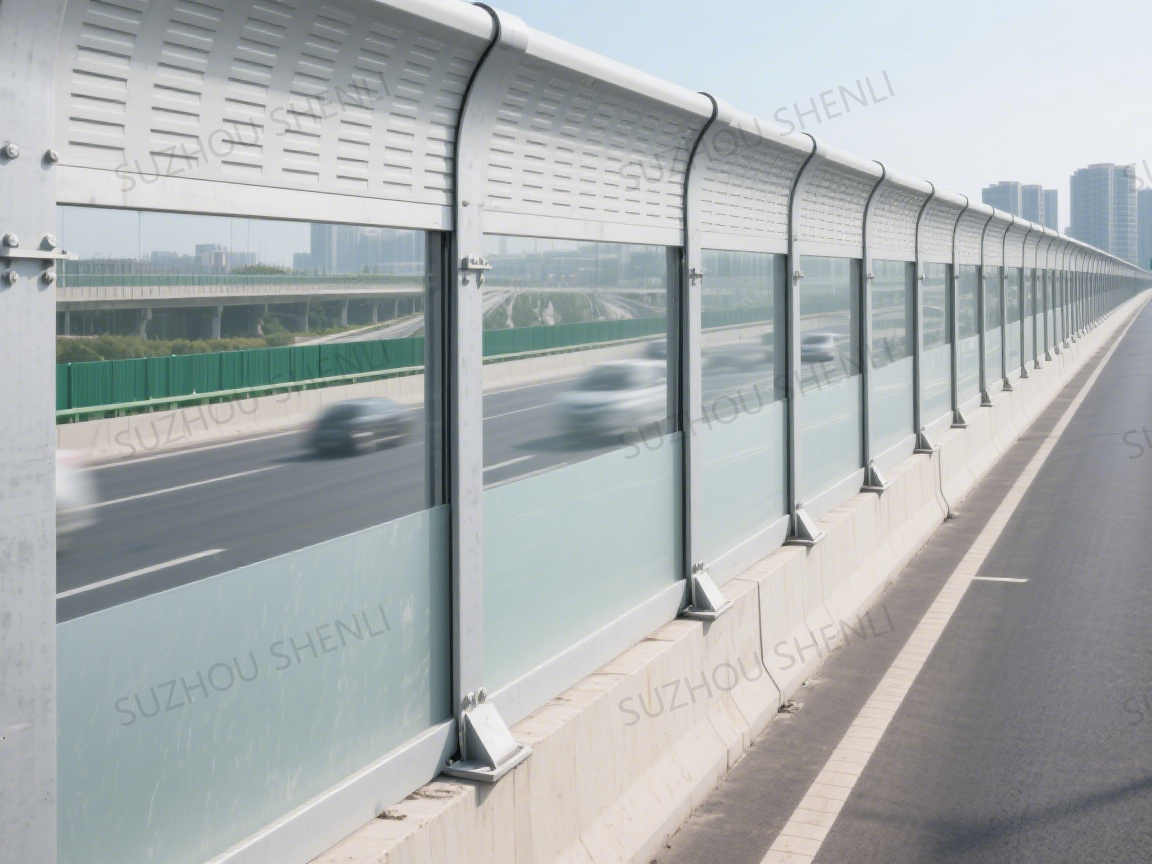 Hardened weather resistant sound barrier