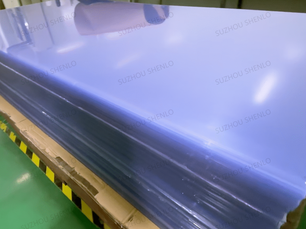 SUZHOU SHENLI hardened anti-static polyvinyl chloride sheets