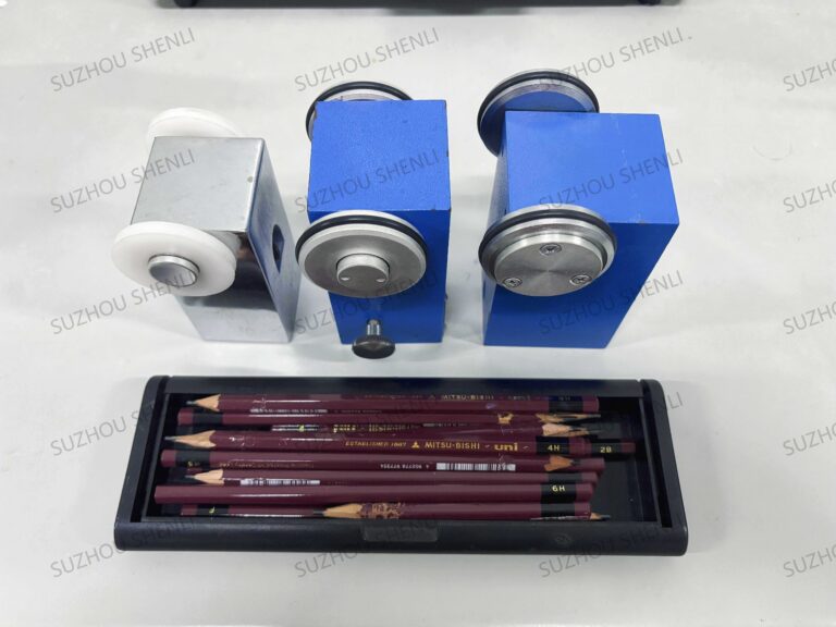 Acrylic and polycarbonate hardness test
