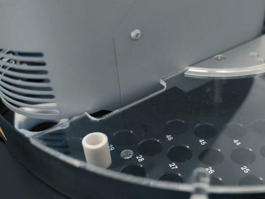 Acrylic/polycarbonate mechanical parts