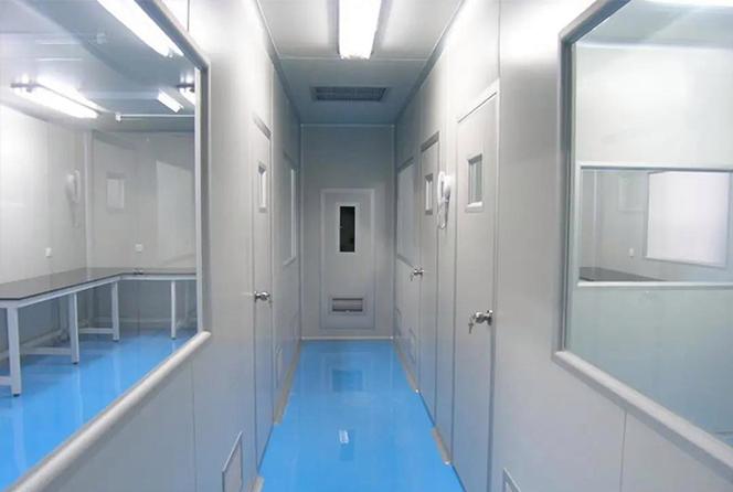Anti static clean room acrylic partition