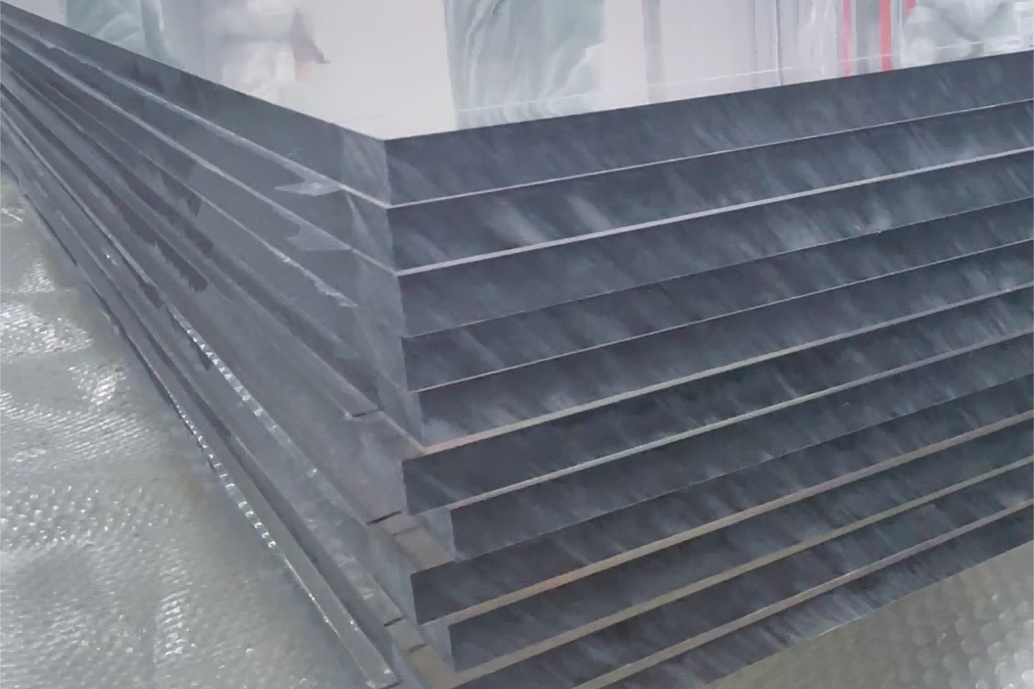 Coated acrylic board
